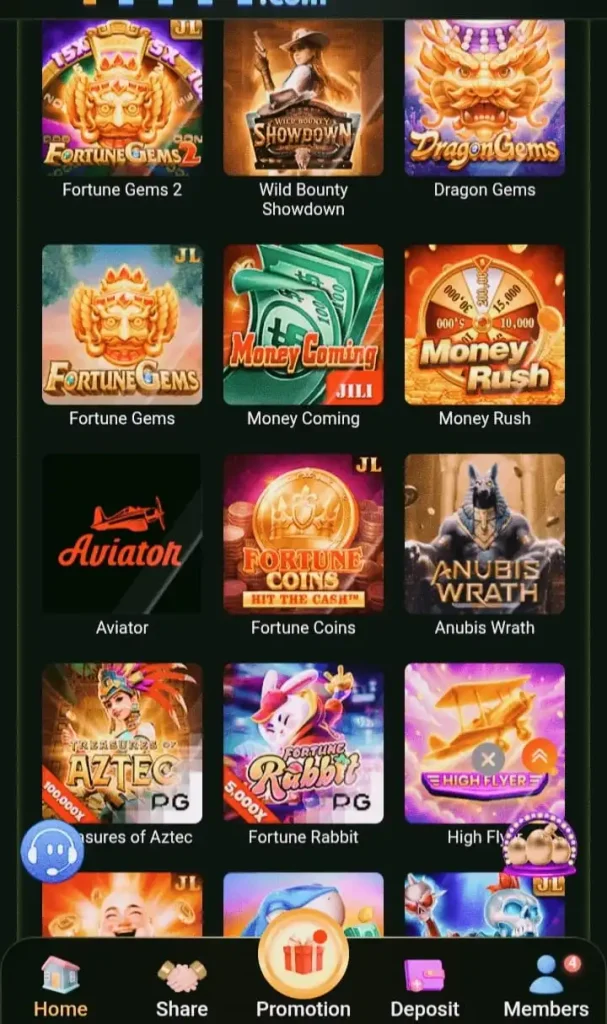 t7777 game