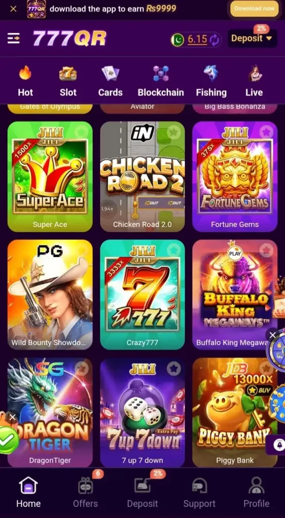 777qr game