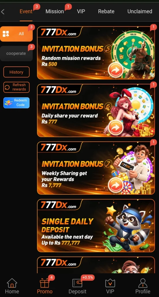 777dx game